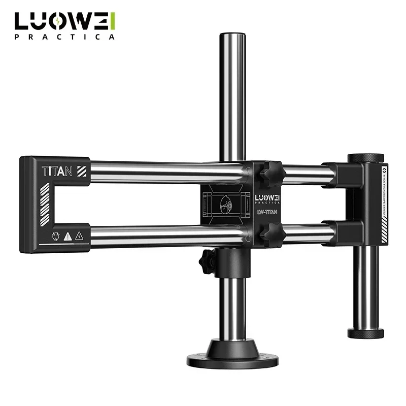 Articulating Arm Boom Stand Microscope - LUOWEI LW-GK02 Biaxal Double Boom Microscope