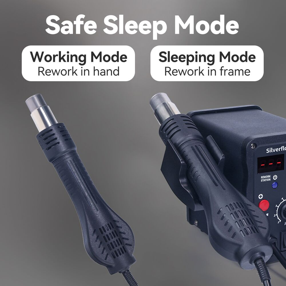 Silverflo 8586D Soldering Stat - đánh giá và giá T12 Soldering Station Oled
