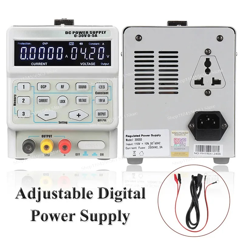 3005D High Precision Digital A - đánh giá và giá High Precision Dc Power Supply 30V 10A