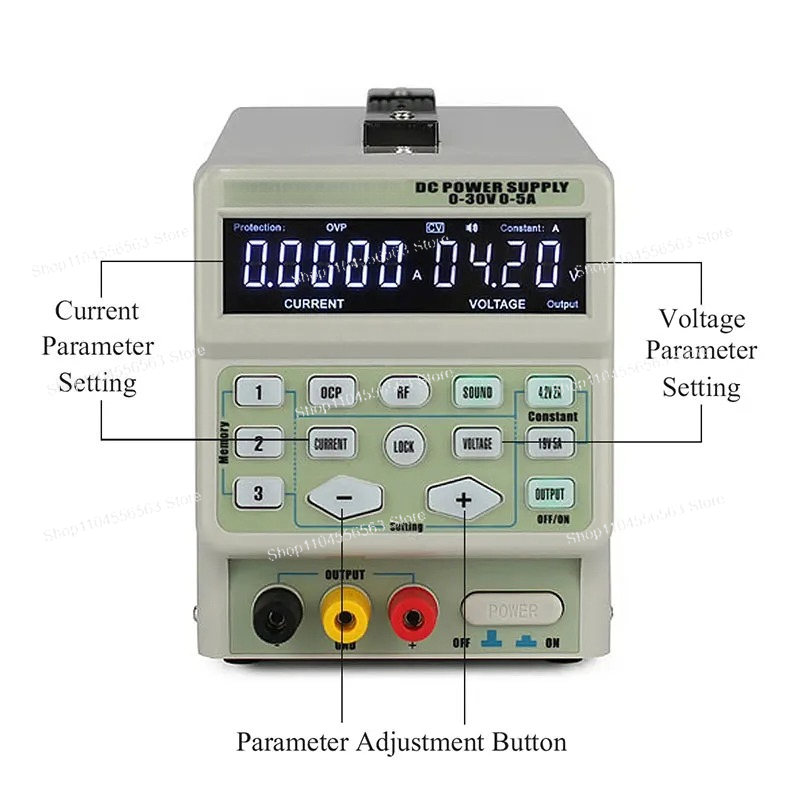 3005D High Precision Digital A - đánh giá và giá High Precision Dc Power Supply 30V 10A
