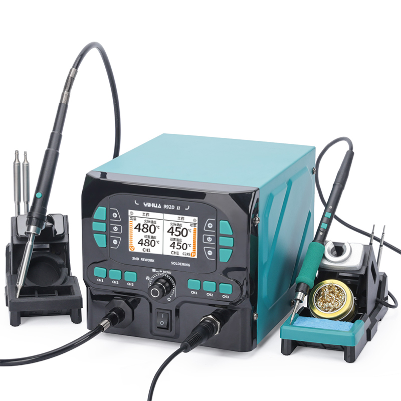 YIHUA 992D-II 2 In 1 LCD Displ - đánh giá và giá C210 Precision Soldering Station