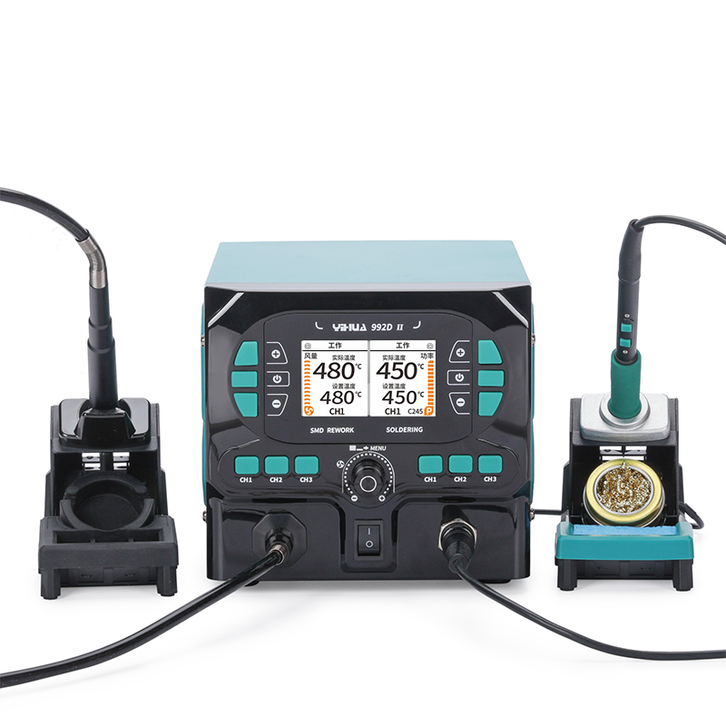 YIHUA 992D-II 2 In 1 LCD Displ - đánh giá và giá C210 Precision Soldering Station