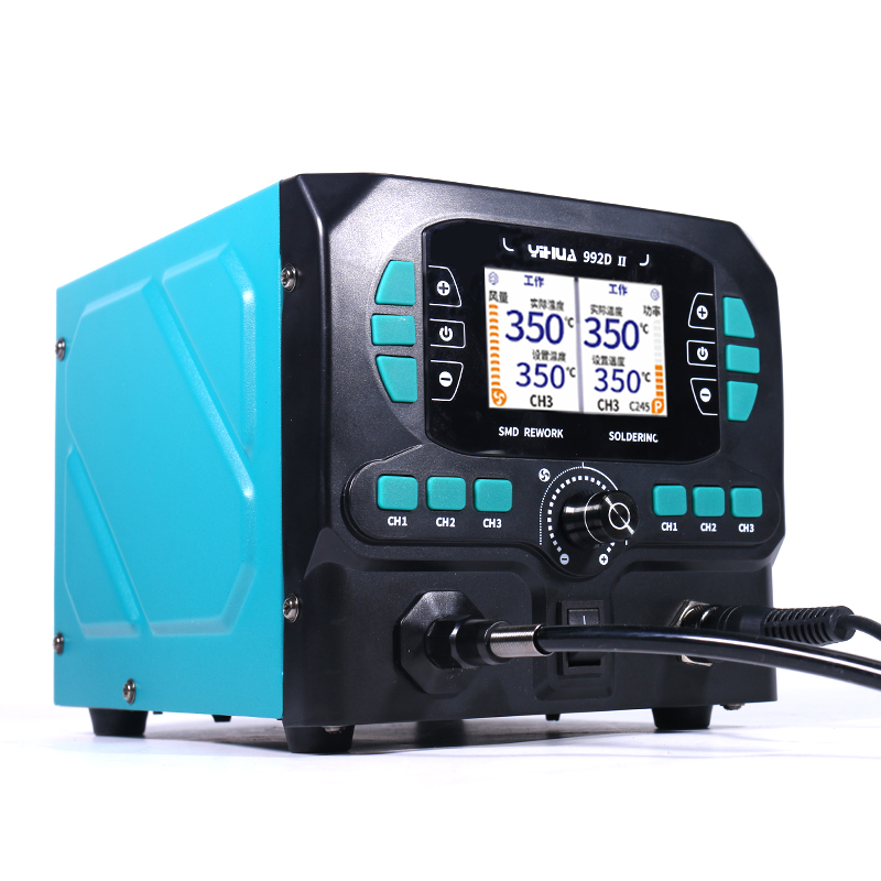 YIHUA 992D-II 2 In 1 LCD Displ - đánh giá và giá C210 Precision Soldering Station